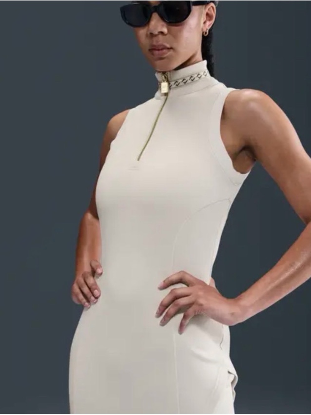 NIKE Naomi Osaka Fitted Dress size L - Picture 3 of 8